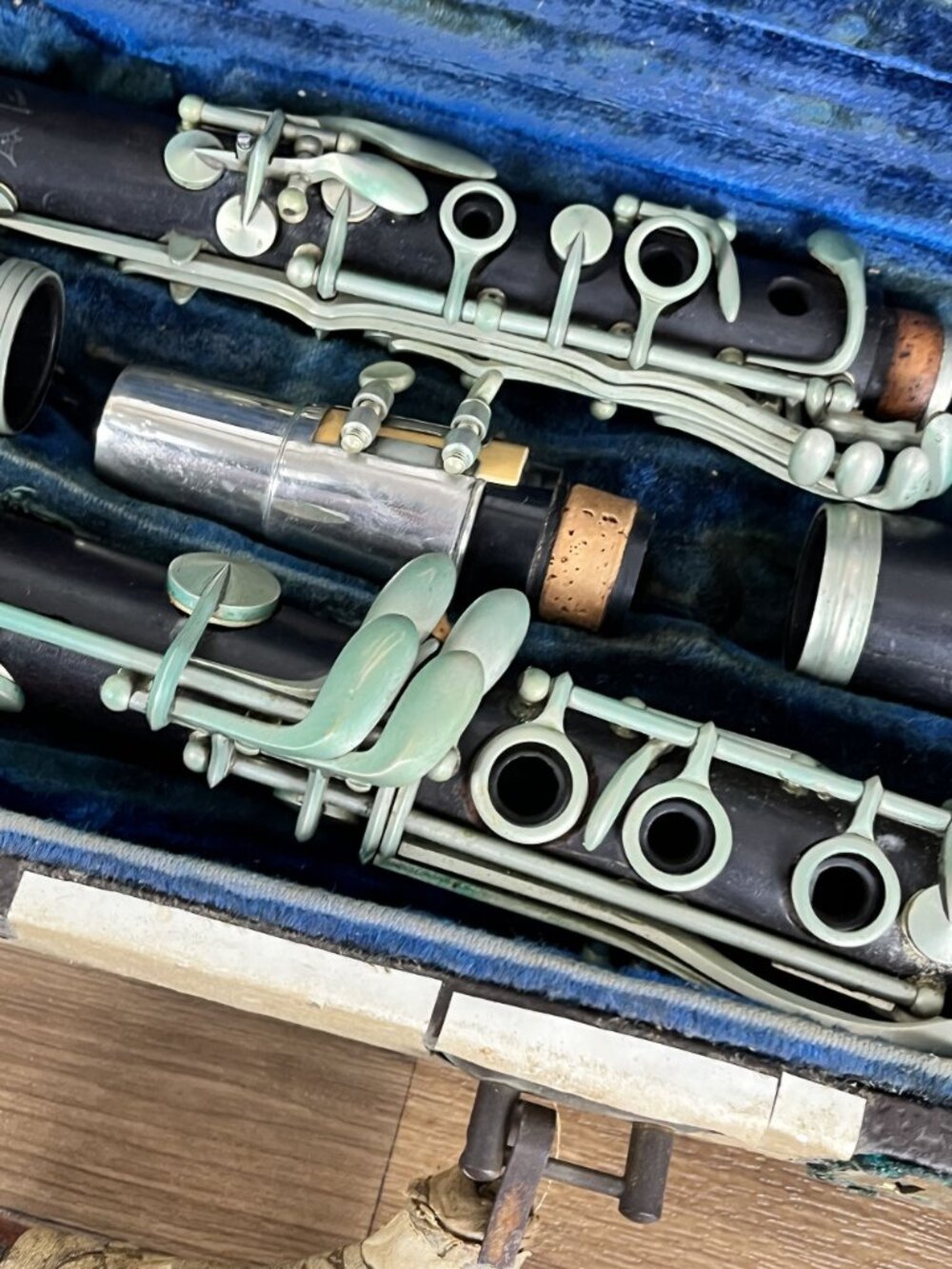 Vintage Paul Dupre France Wood Clarinet Made in France With Case Read - Picture 10 of 16